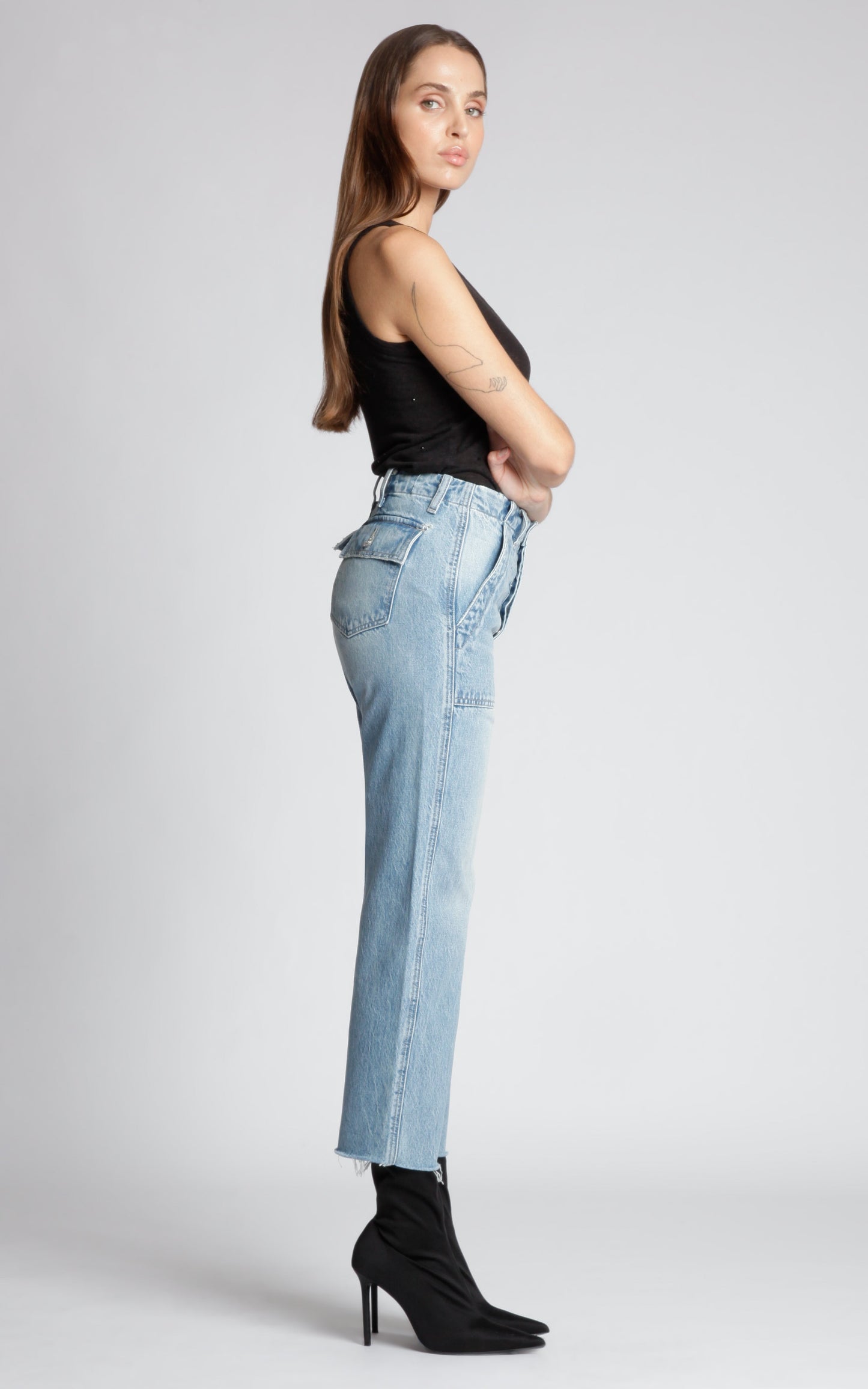 Ashley Patch Pocket Ankle - Fame And Fortune