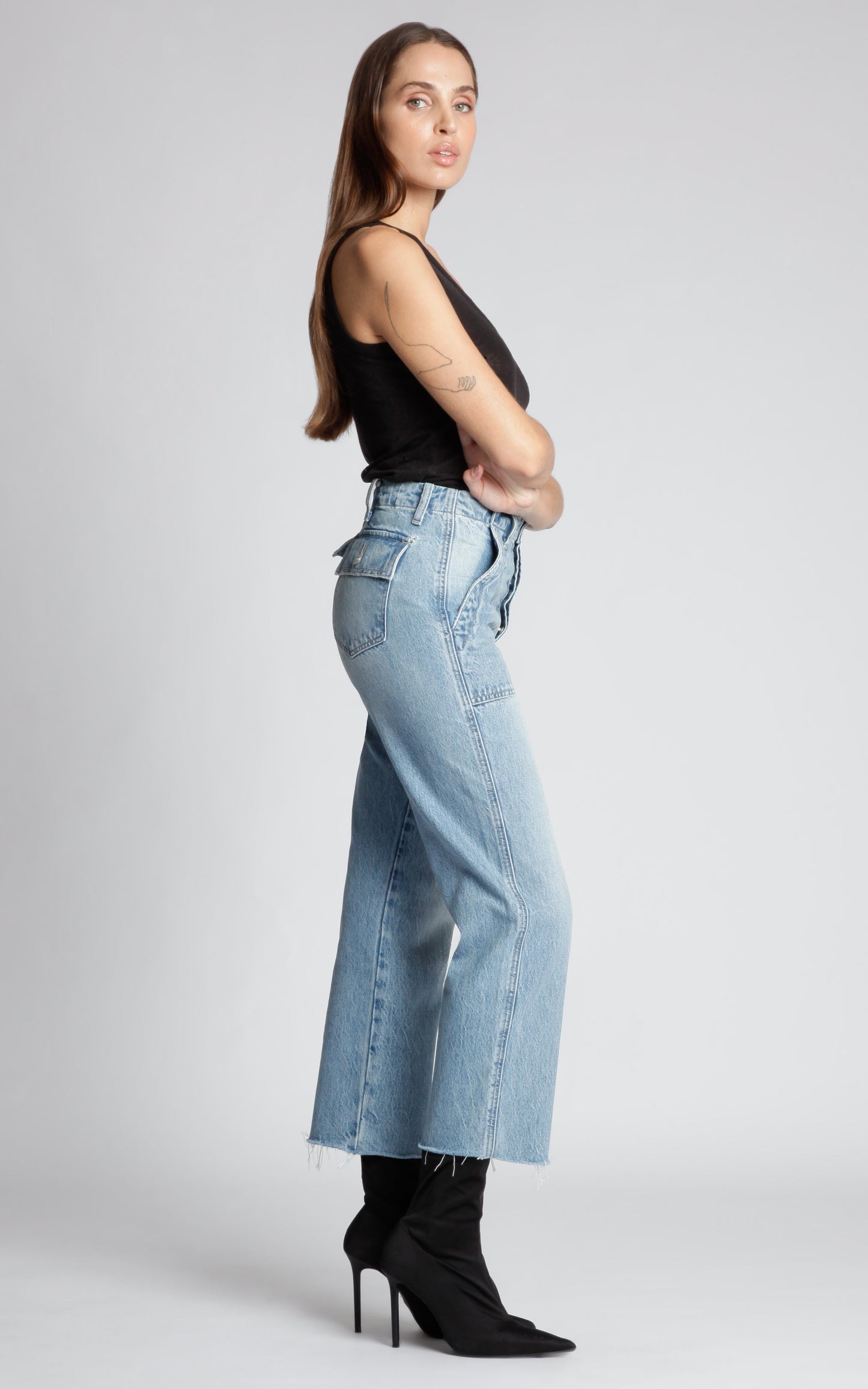 Ashley Patch Pocket Ankle - Fame And Fortune
