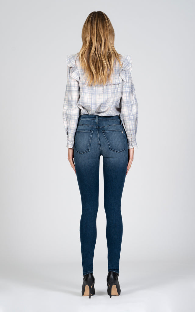 Gisele High Rise Skinny - Bad Romance-Jean-Black Orchid Denim